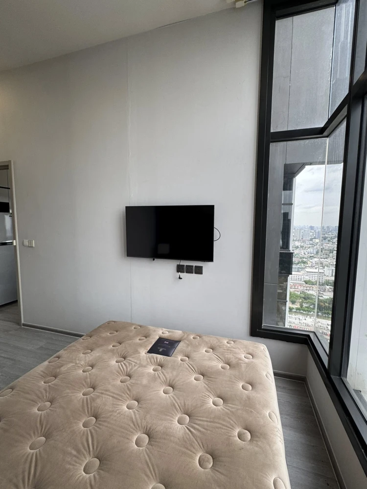 For rent: The Line Sukhumvit 101, a nice room, well-built-in, fully furnished, complete with amenities, book now before you miss out++