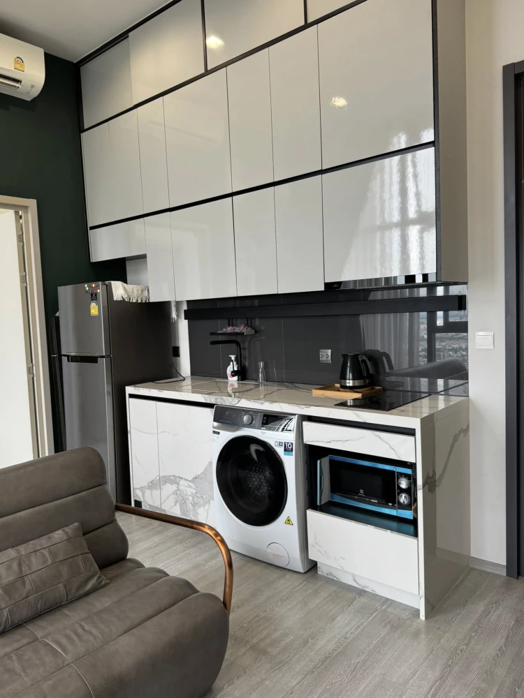 For rent: The Line Sukhumvit 101, a nice room, well-built-in, fully furnished, complete with amenities, book now before you miss out++