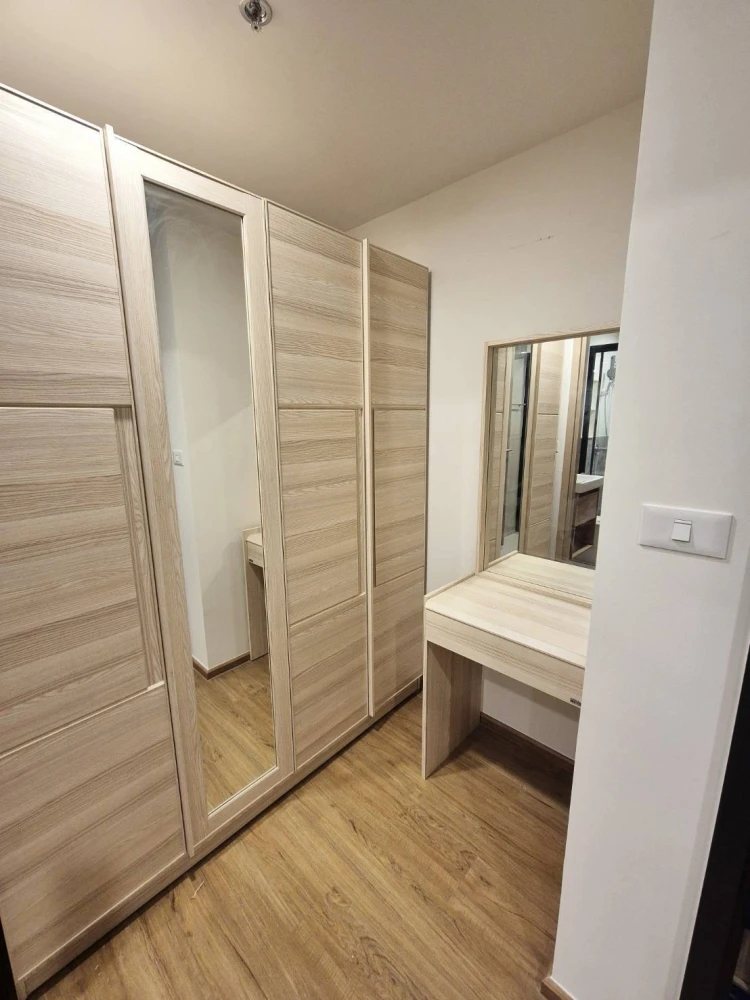 For rent: The Line Vibe, 37 sq.m., unobstructed view, spacious living area, high floor (26th floor). Don't miss out!