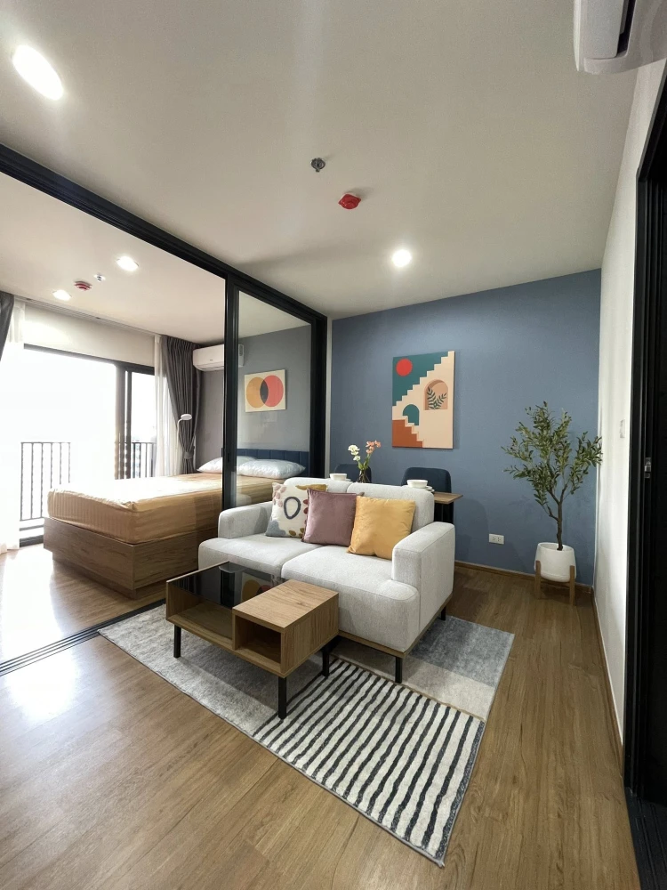 For rent: The Line Vibe, 22nd floor, great view, good ventilation, well-divided rooms, fully furnished & equipped with appliances. Ready to move in.