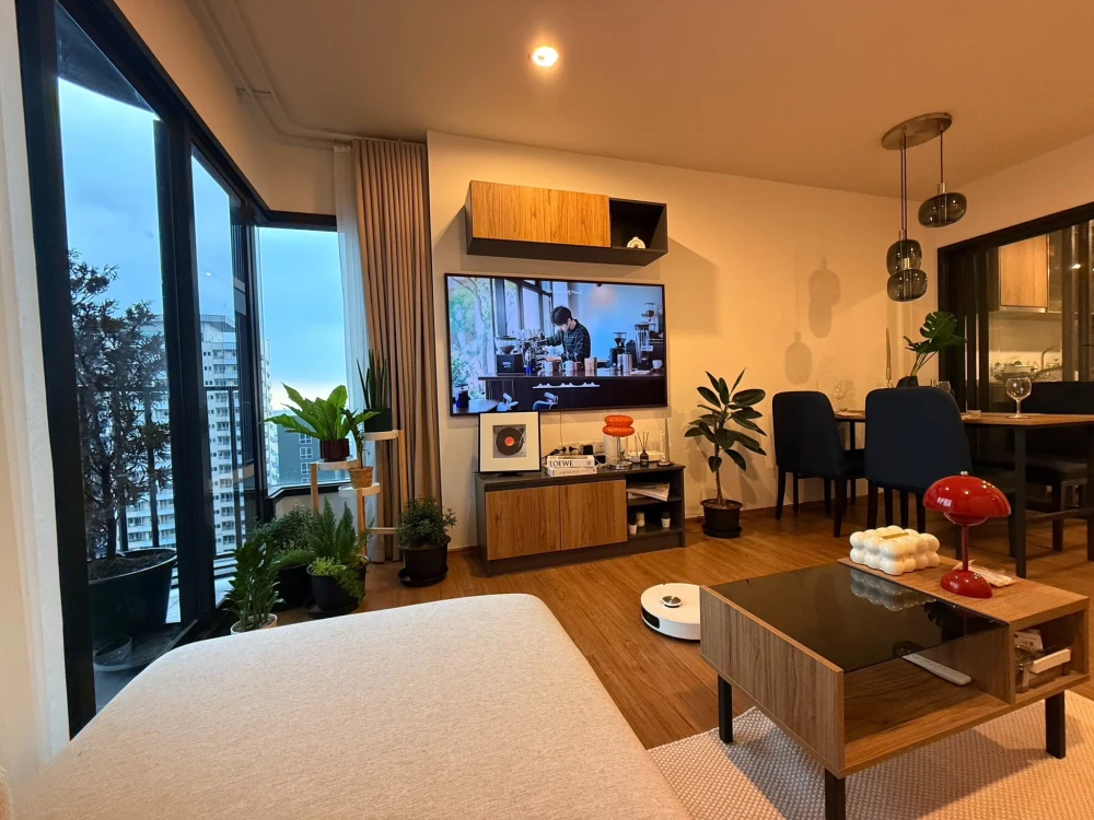 For rent: The Line Vibe, a place that offers both comfort and high quality of life. Fully furnished, very comfortable.