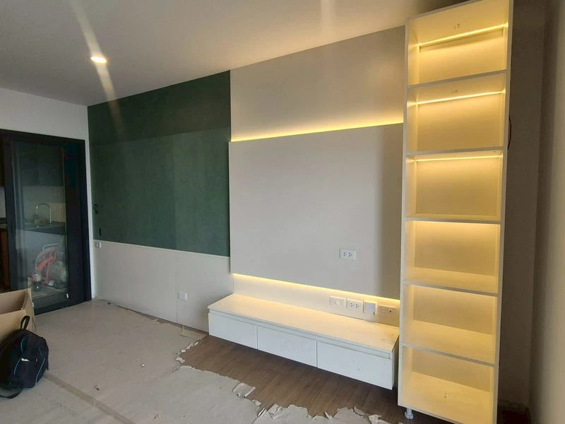 For rent: The Line Vibe, very high floor unit, fully furnished with appliances. Beautifully decorated and ready to move in. images