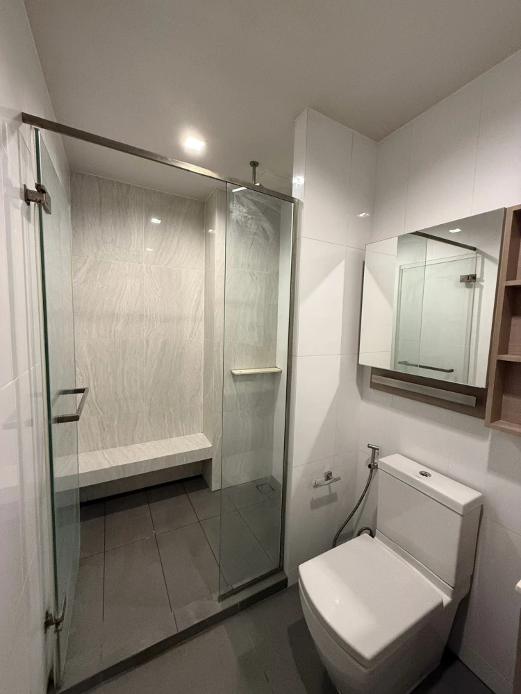 For rent: THE LINE Wongsawang, ready to move in, fully furnished, high floor with good ventilation, very livable. Book now!