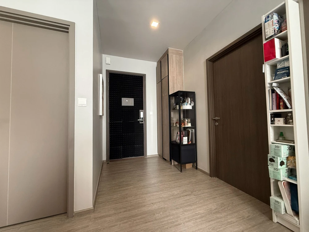 For rent: THE LINE Wongsawang, ready to move in, fully furnished, high floor with good ventilation, very livable. Book now!