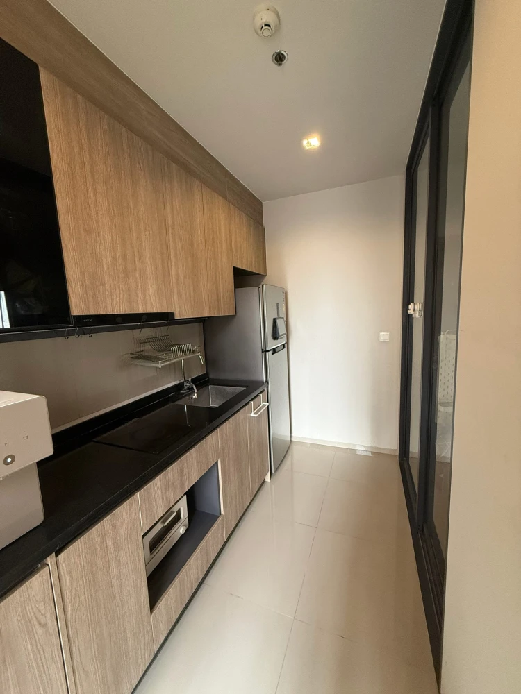 For rent: THE LINE Wongsawang, ready to move in, fully furnished, high floor with good ventilation, very livable. Book now!
