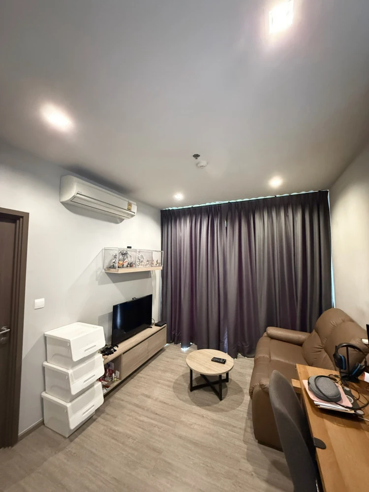 For rent: THE LINE Wongsawang, ready to move in, fully furnished, high floor with good ventilation, very livable. Book now!