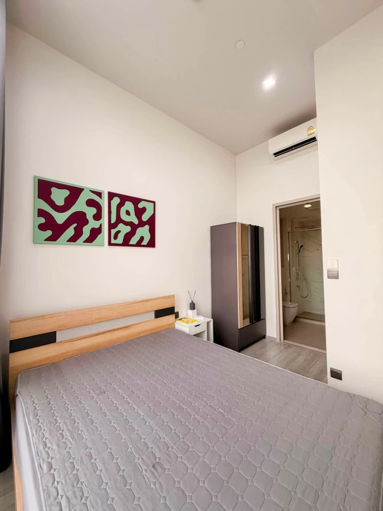 For rent: The Line Sukhumvit 101. A lovely unit on the 9th floor – a great height and price. Convenient and fully equipped. Book now before you miss t