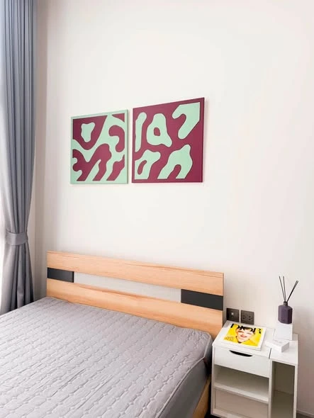 For rent: The Line Sukhumvit 101. A lovely unit on the 9th floor – a great height and price. Convenient and fully equipped. Book now before you miss t