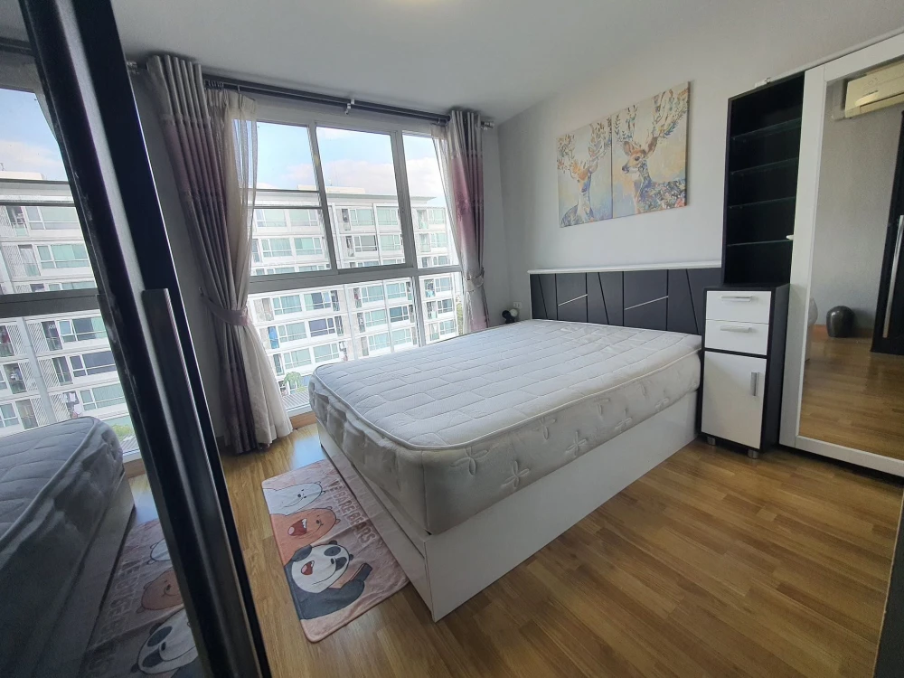 ให้เช่า The Link Condominium Sukhumvit 64 ห้องพร้อมอยู่ ห้องกว้้างอยู่สบาย หิ้วกระเป๋าใบเดียวมาได้เลย++