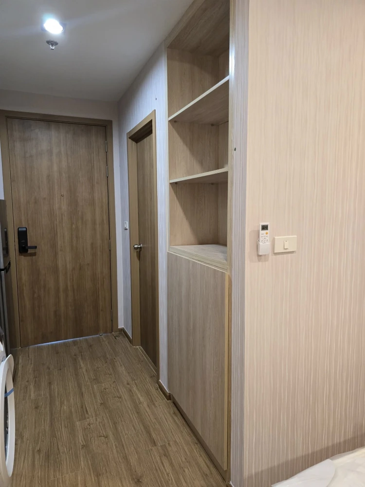 For rent: The Livin Ramkhamhaeng Studio room, fully furnished with appliances. Just bring your bags and move in.
