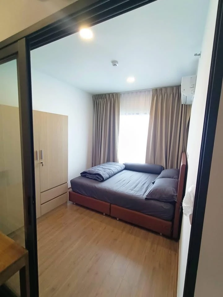 For rent: The LIVIN Ramkhamhaeng, 1 Bedroom Plus unit, 34th floor. Great view, good ventilation, quiet and comfortable atmosphere. Beautifully decorat