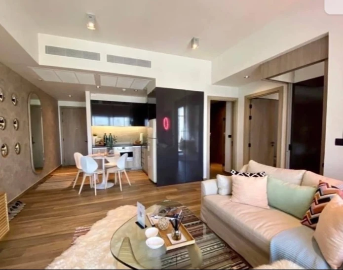 2-bedroom unit for rent at The Lofts Asoke, fully furnished. Book now!