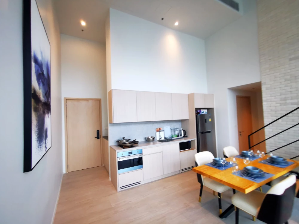 For rent: The Lofts Silom, high floor, fully furnished, reserve now!