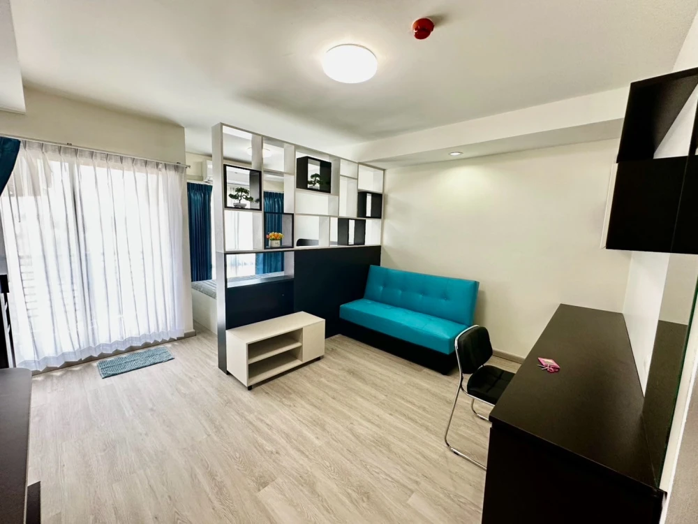 For rent: The Log 3 Sukhumvit 101/1, 8th floor, fully furnished, very livable. Book now! (Quickly!)