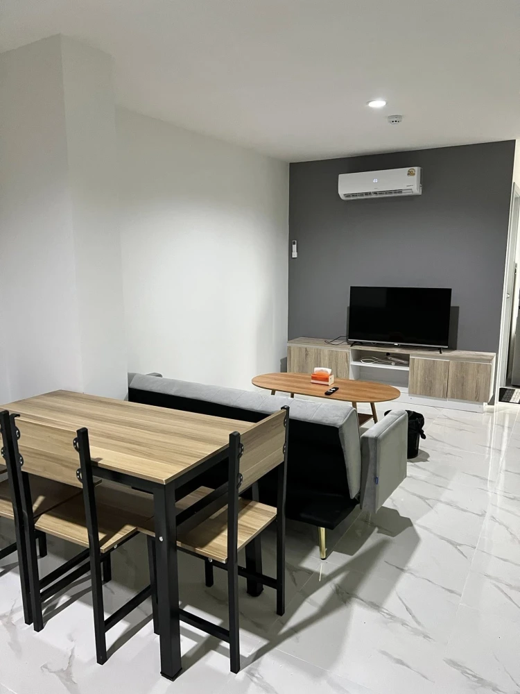 For rent: The Midtown Chaengwattana, ready to move in, fully furnished, spacious and comfortable room, hurry and reserve now!