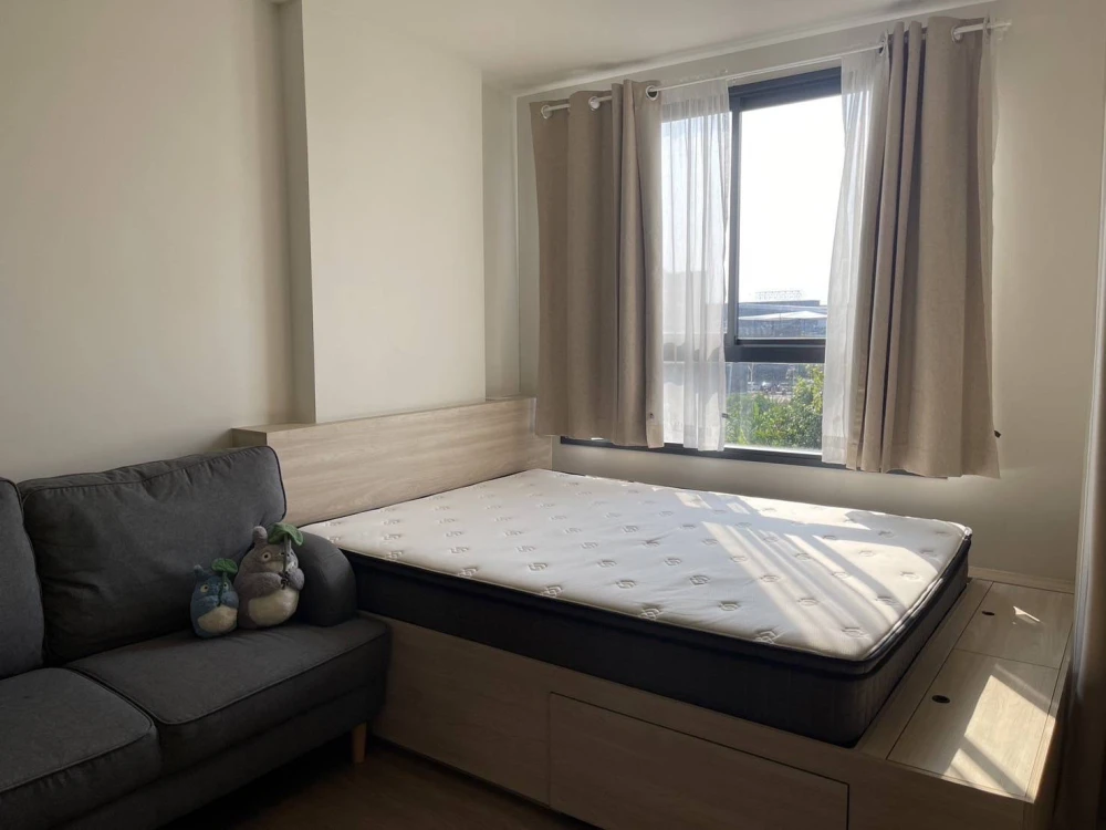 For rent: The MUVE Bangna, 4th floor, fully furnished, nice to live in. Hurry and reserve now before it's gone. Hurry!