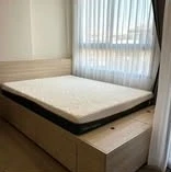 For rent: The Muve Bangna, 2nd floor unit, fully furnished, great location. Don't miss out!