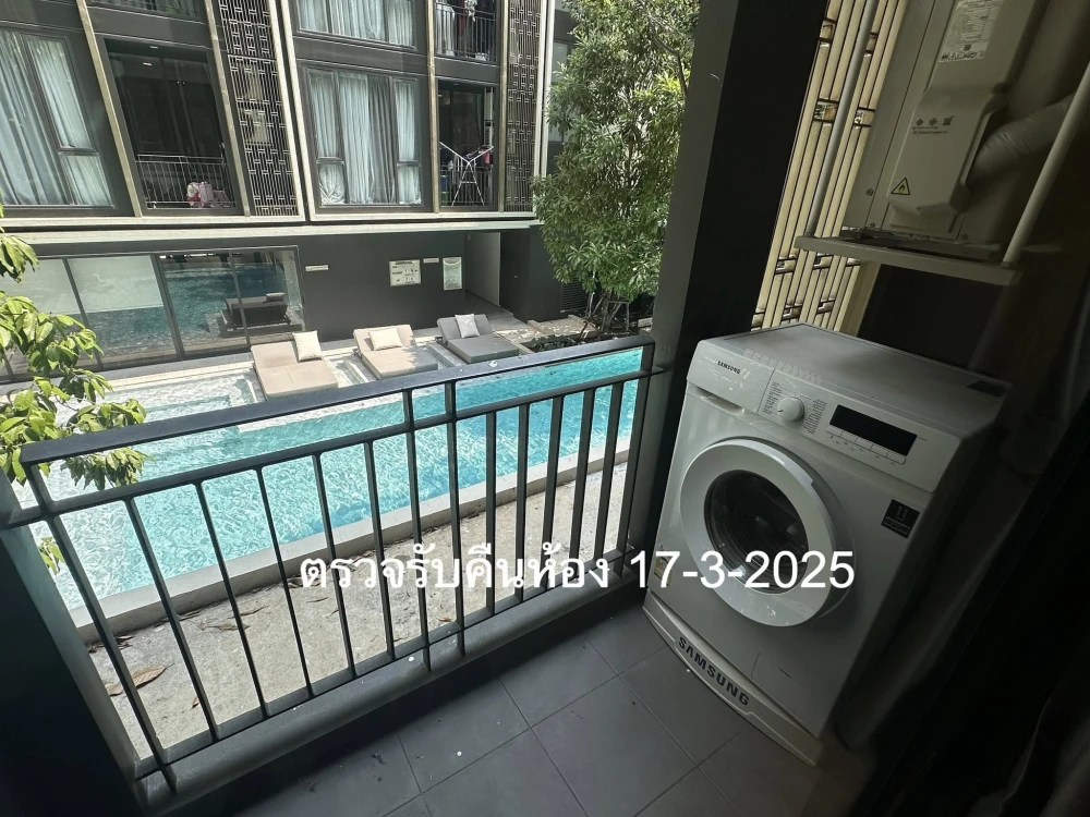 For rent: The Nest Chula Samyan, ready to move in, complete with amenities, hurry to reserve now.