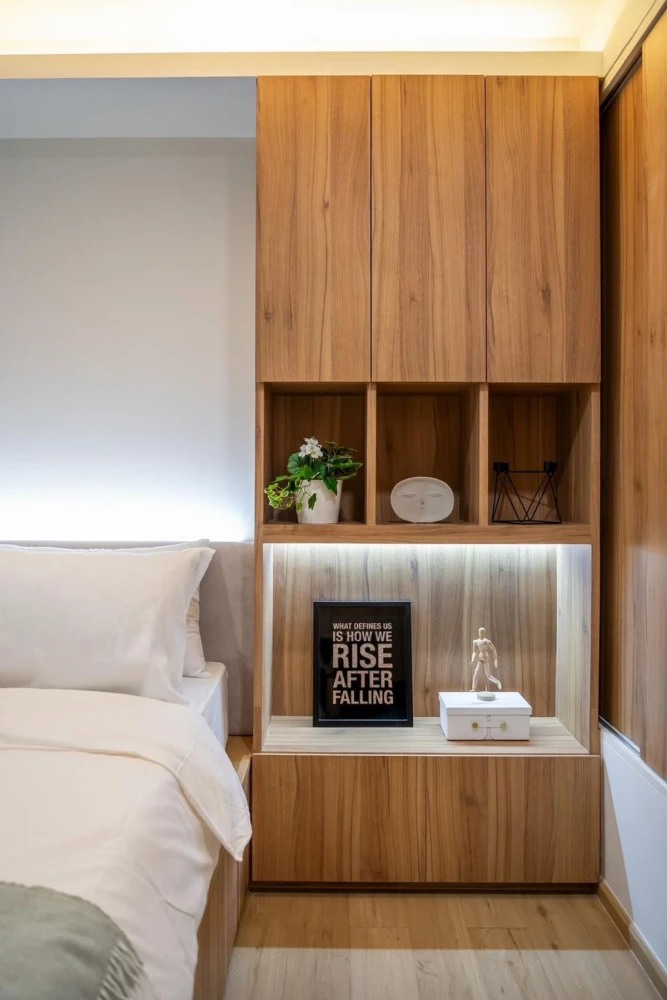Spacious and comfortable rooms for rent at The Nest Ploenchit, fully furnished. Book now!