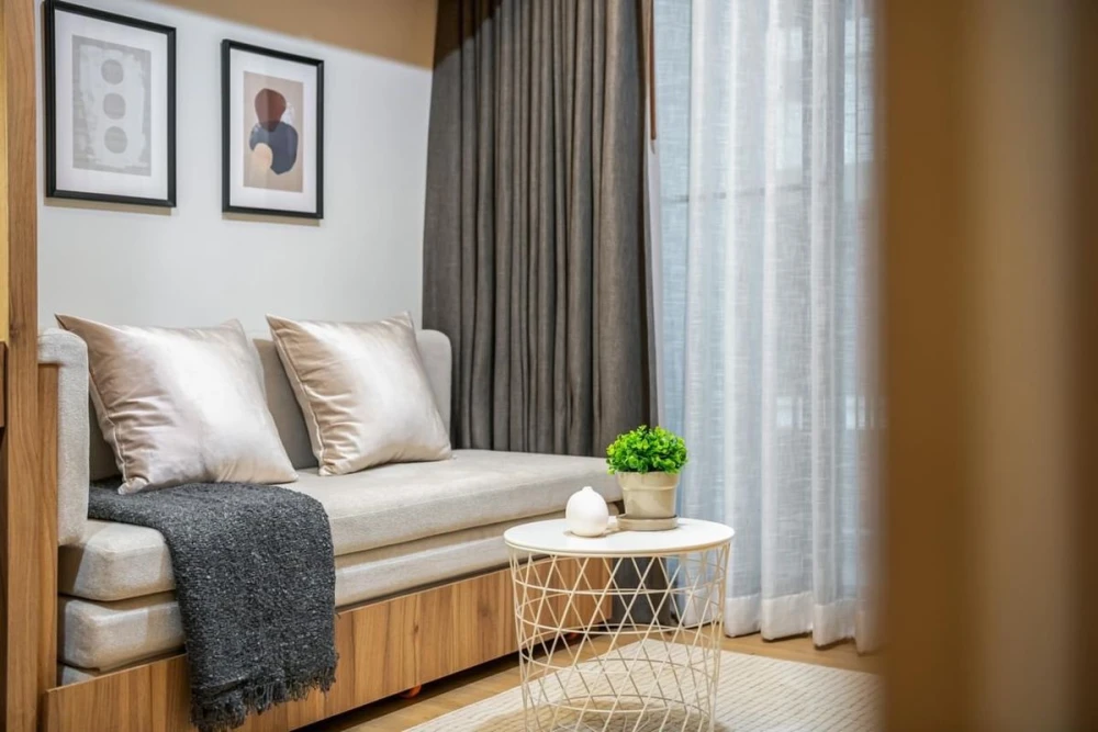 Spacious and comfortable rooms for rent at The Nest Ploenchit, fully furnished. Book now!