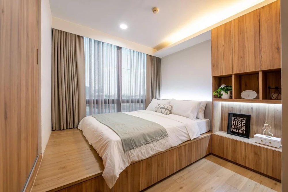 Spacious and comfortable rooms for rent at The Nest Ploenchit, fully furnished. Book now!