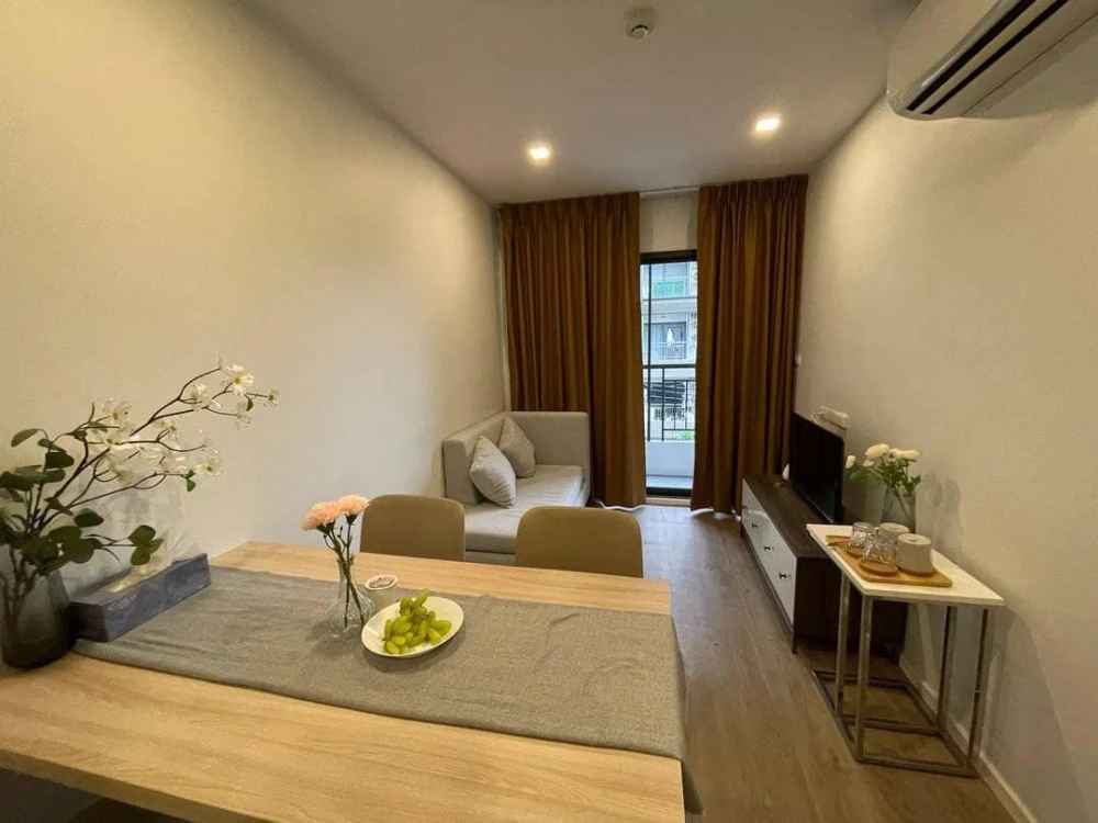 For rent: The Nest Sukhumvit 64, 1 bedroom, 1 bathroom, fully furnished. Good like this, hurry and reserve now.