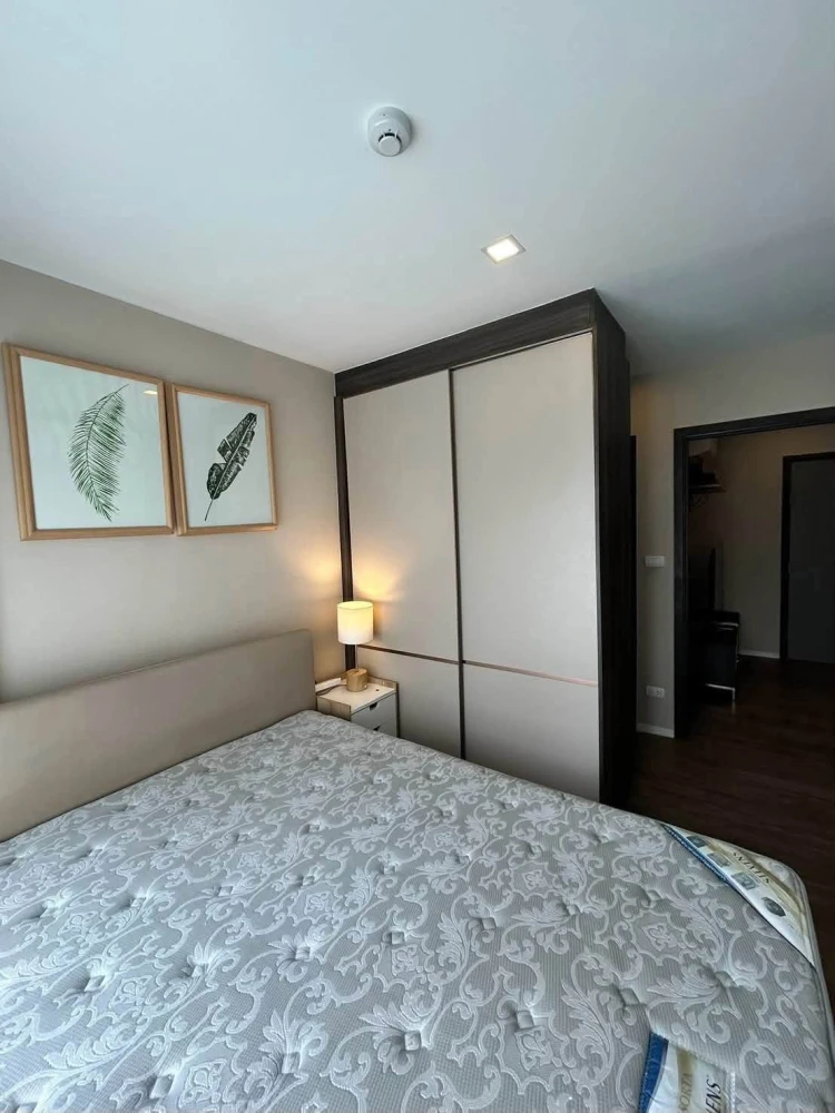 Premium 1 Bedroom unit for rent at The Nest Sukhumvit 64 Phase 2. Pool view from bedroom and balcony. Reservation required.
