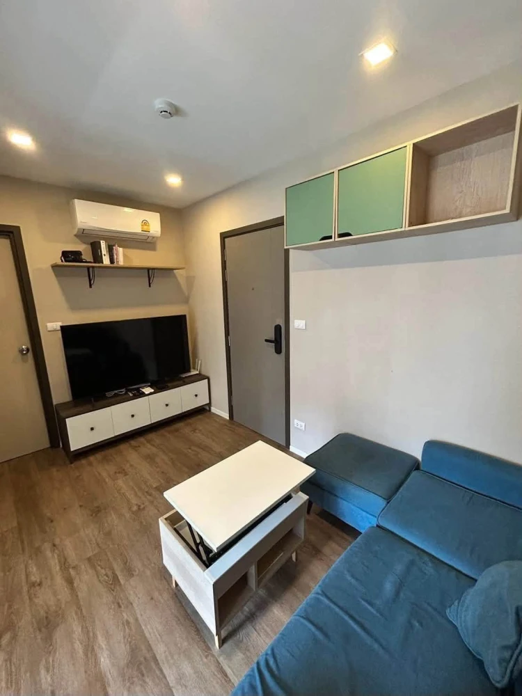 Premium 1 Bedroom unit for rent at The Nest Sukhumvit 64 Phase 2. Pool view from bedroom and balcony. Reservation required.
