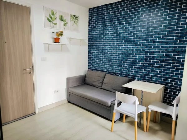 For rent: The Niche ID Rama 2, 5th floor, pool view, fully furnished room, ready to move in, book now, don't miss out.