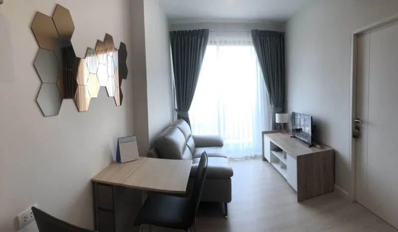 For rent: The Niche Pride Thonglor-Phetchaburi, 10th floor, nice room, fully furnished, reserve now.