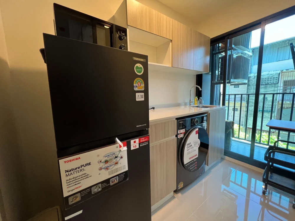 For rent: The Origin Bangkae, corner unit offering privacy, fully furnished. Book now!