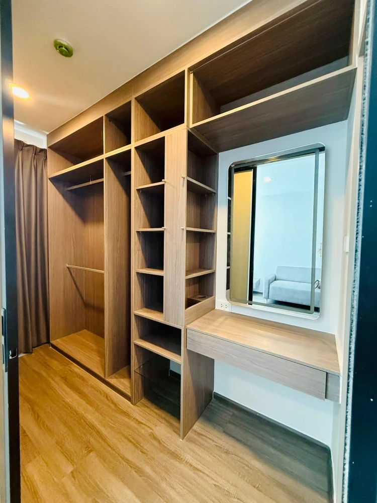 For rent: THE ORIGIN Ladprao 15, 8th floor, city view, fully furnished. Book now! Don't miss out!