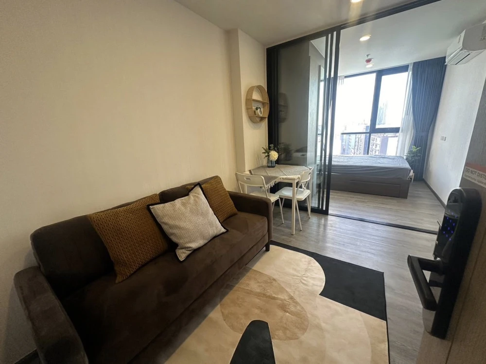 For rent: The Origin Ladprao-Bangkapi, 1 bedroom, 1 bathroom, 8th floor, beautiful view, no blocking, reserve now!