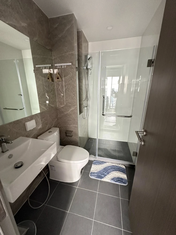 For rent: The Origin Ladprao-Bangkapi, 1 bedroom, 1 bathroom, 8th floor, beautiful view, no blocking, reserve now!