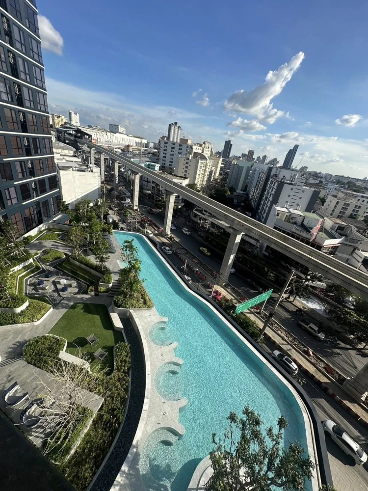 For rent: The Origin Ladprao-Bangkapi, 1 bedroom, 1 bathroom, 8th floor, beautiful view, no blocking, reserve now!