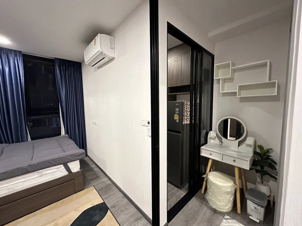 For rent: The Origin Ladprao-Bangkapi, 1 bedroom, 1 bathroom, 8th floor, beautiful view, no blocking, reserve now!