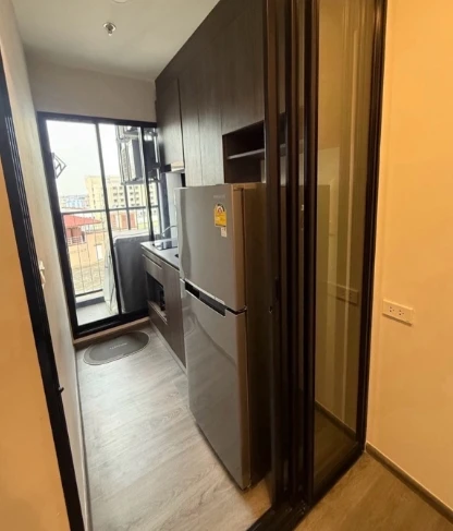 For Rent: The Origin Ladprao-Bangkapi, 9th floor. A lovely, fully furnished unit—book now if interested.