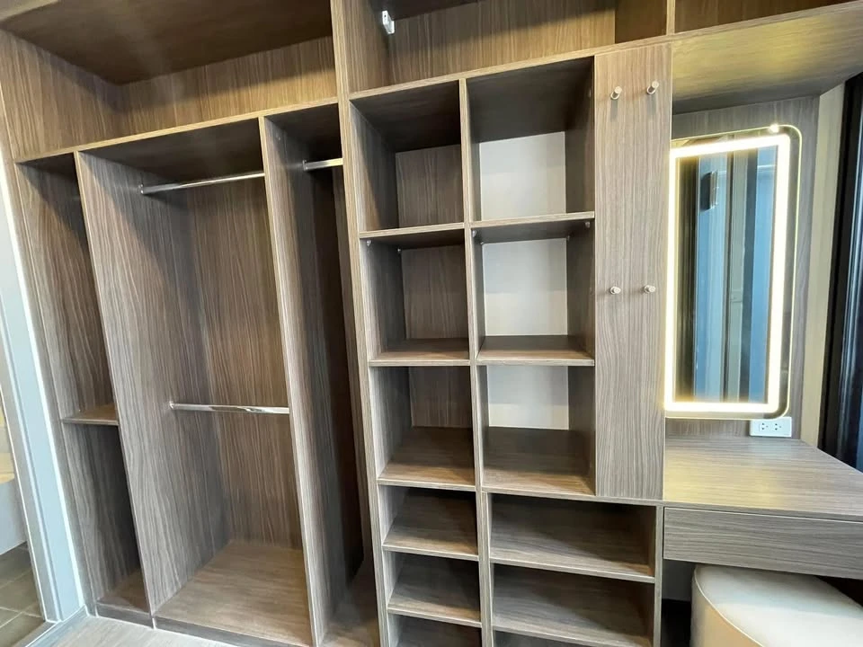 For rent: The Origin Ladprao-Bangkapi, swimming pool view, no buildings blocking the view, walk-in closet and full electrical appliances. Don't miss o