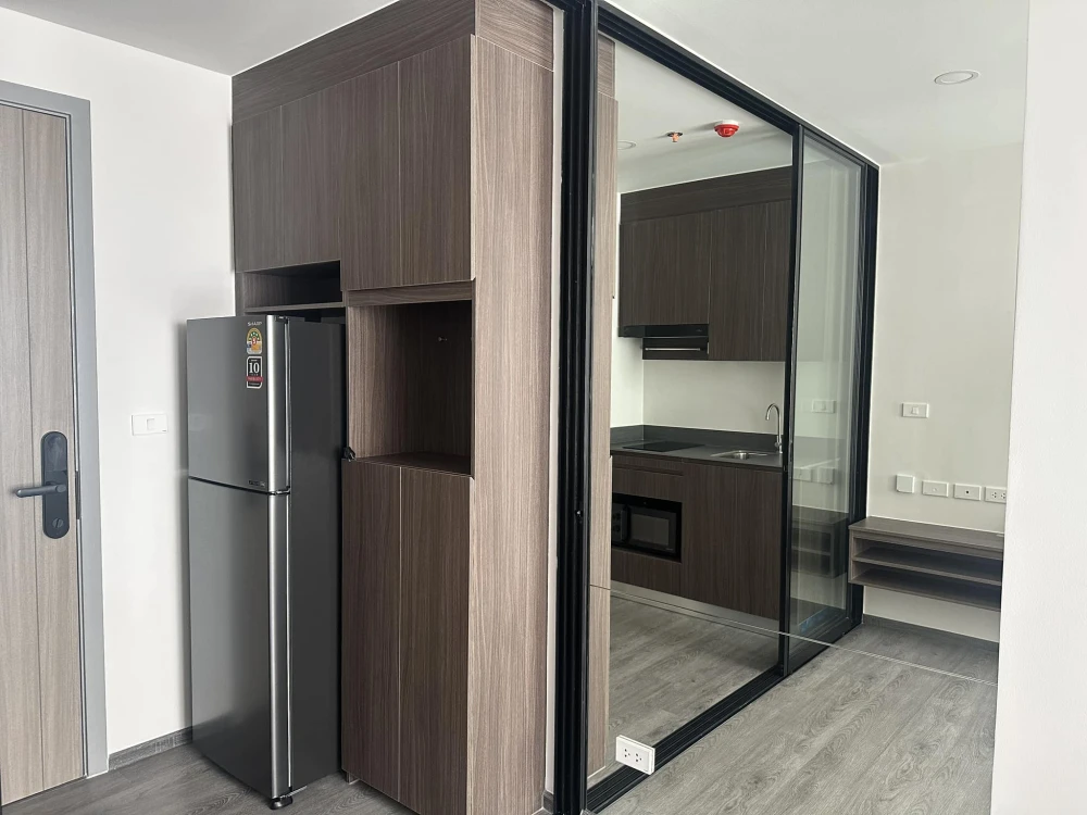 For rent: The Origin Ladprao-Bangkapi, ready to move in, fully furnished, complete with electrical appliances. Hurry and reserve now!