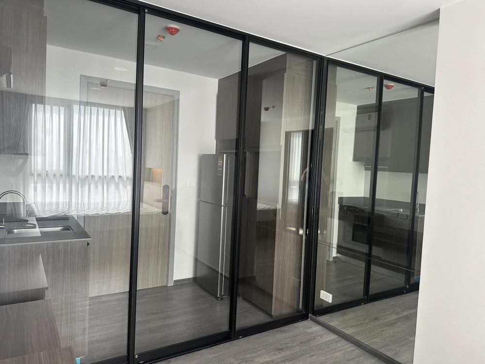 For rent: The Origin Ladprao-Bangkapi, ready to move in, fully furnished, complete with electrical appliances. Hurry and reserve now!
