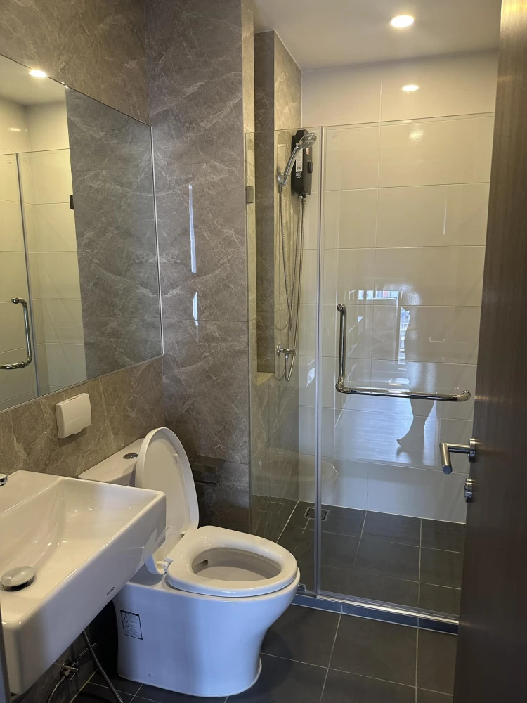 For rent: The Origin Ladprao-Bangkapi, ready to move in, fully furnished, complete with electrical appliances. Hurry and reserve now!