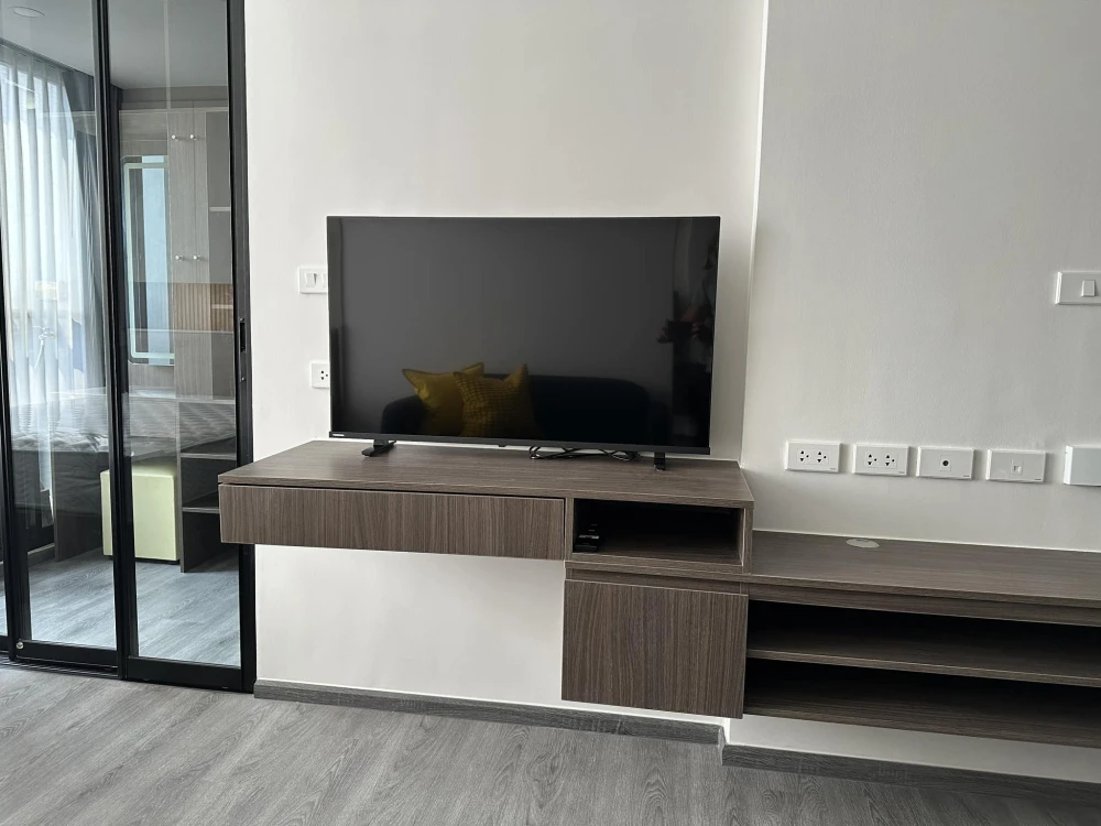 For rent: The Origin Ladprao-Bangkapi, ready to move in, fully furnished, complete with electrical appliances. Hurry and reserve now!