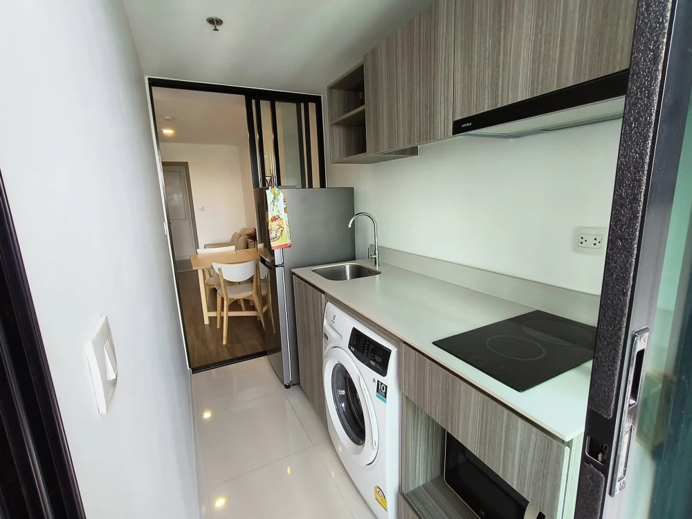 For rent: The Origin Phahol - Saphanmai, nice room, high floor, furnished + appliances ready, reserve now.