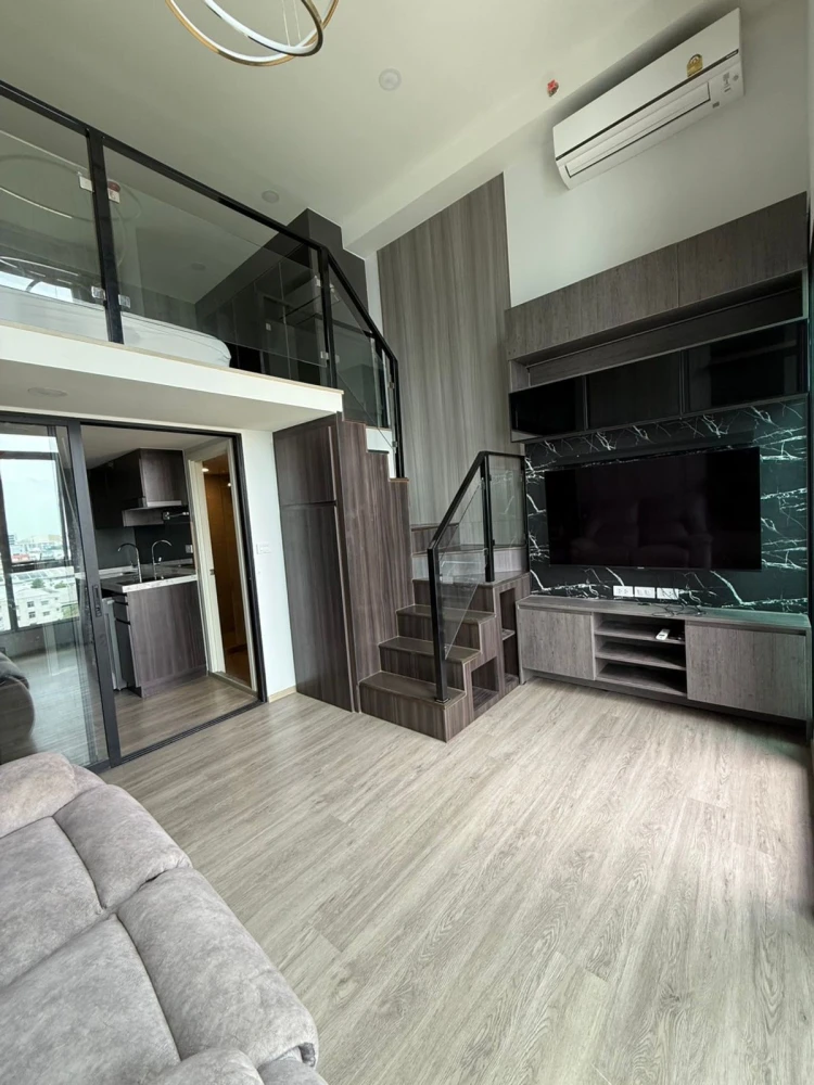 For rent: The Origin Plug & Play Ramintra, 8th floor, nice room, fully furnished, reserve now, hurry!