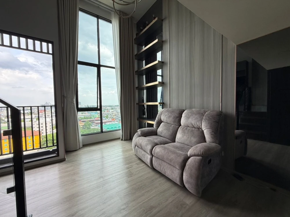 For rent: The Origin Plug & Play Ramintra, 8th floor, nice room, fully furnished, reserve now, hurry!