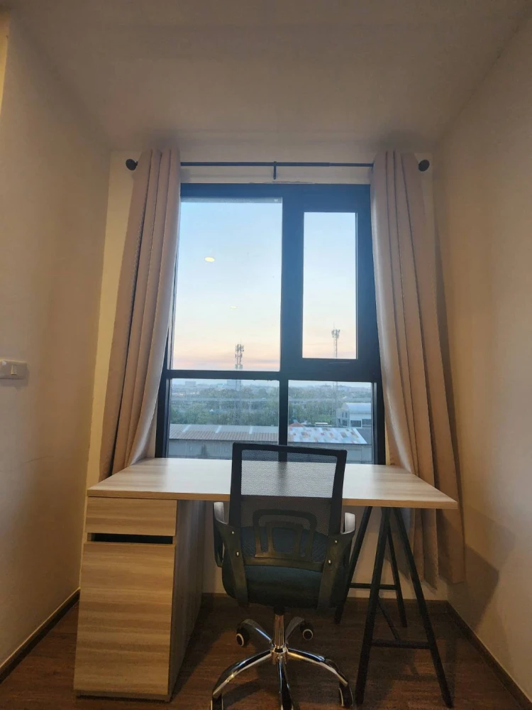 For rent THE ORIGIN Ram 209 Interchange, 6th floor, fully furnished room, nice to live in, reserve now, don't wait.