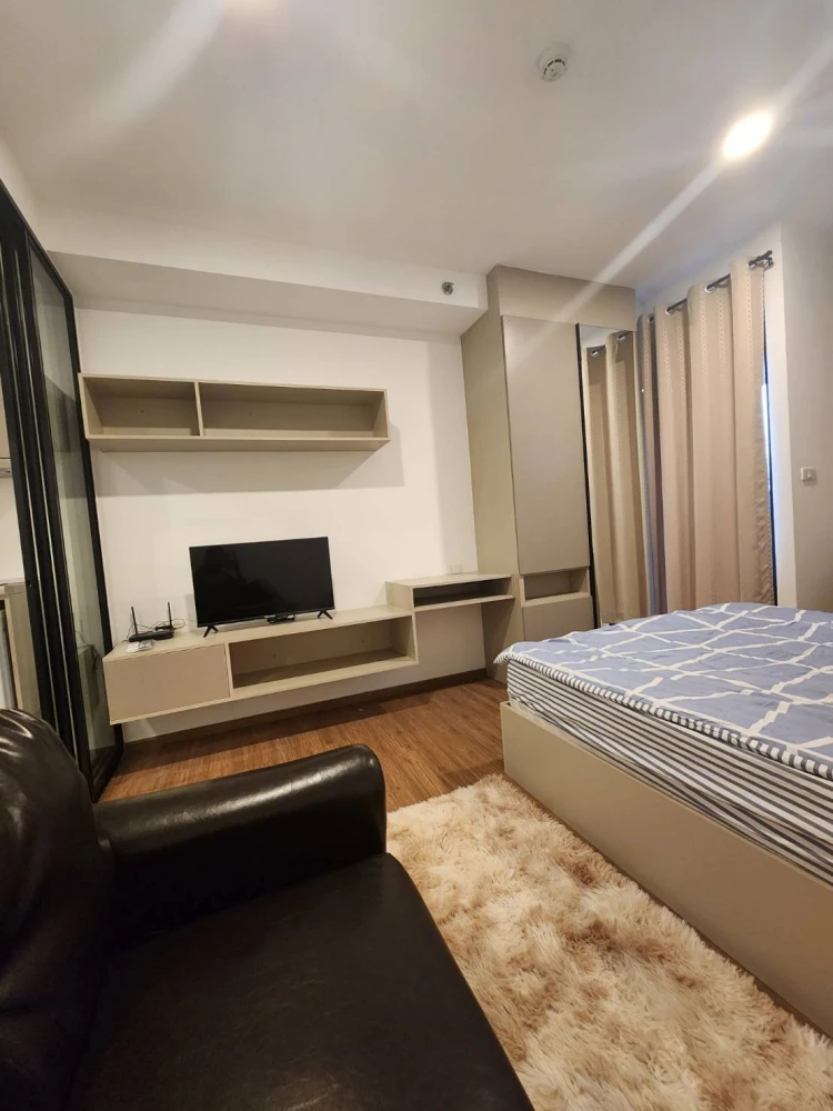 For rent THE ORIGIN Ram 209 Interchange, 6th floor, fully furnished room, nice to live in, reserve now, don't wait.