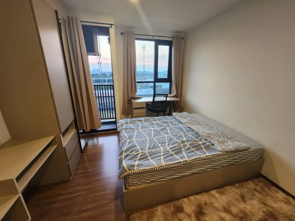 For rent THE ORIGIN Ram 209 Interchange, 6th floor, fully furnished room, nice to live in, reserve now, don't wait.