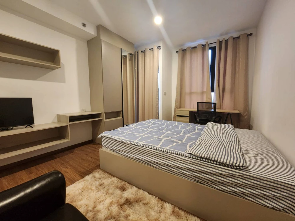 For rent THE ORIGIN Ram 209 Interchange, 6th floor, fully furnished room, nice to live in, reserve now, don't wait.