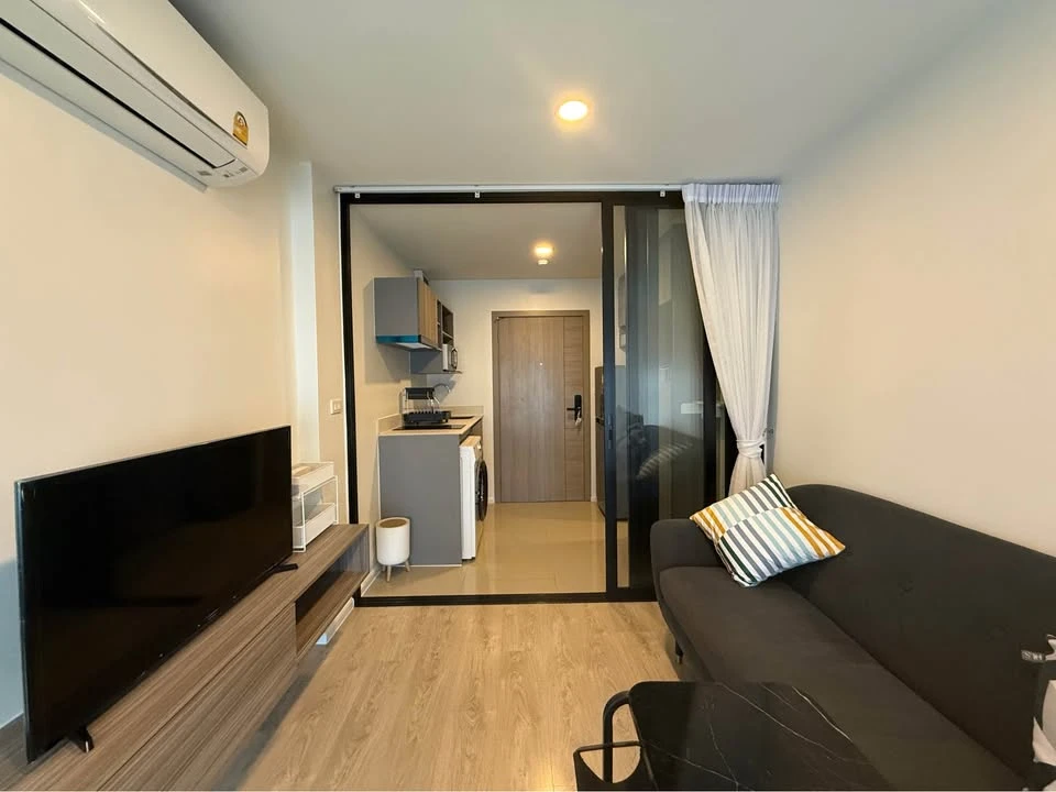 For rent: The Origin Ramintra 83 Station, 6th floor, fully furnished, ready to move in. Book now!